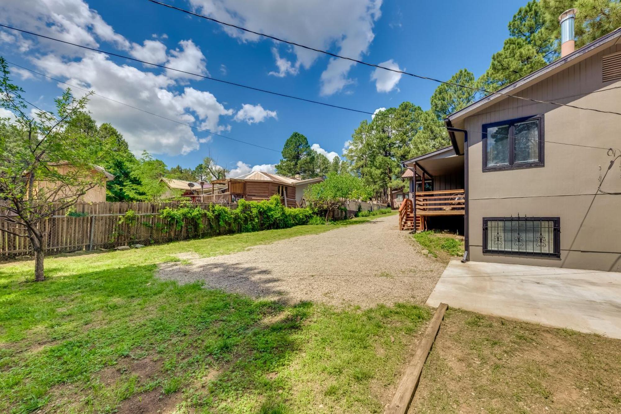 Ruidoso Home With Patio, Walk To Restaurants! Buitenkant foto