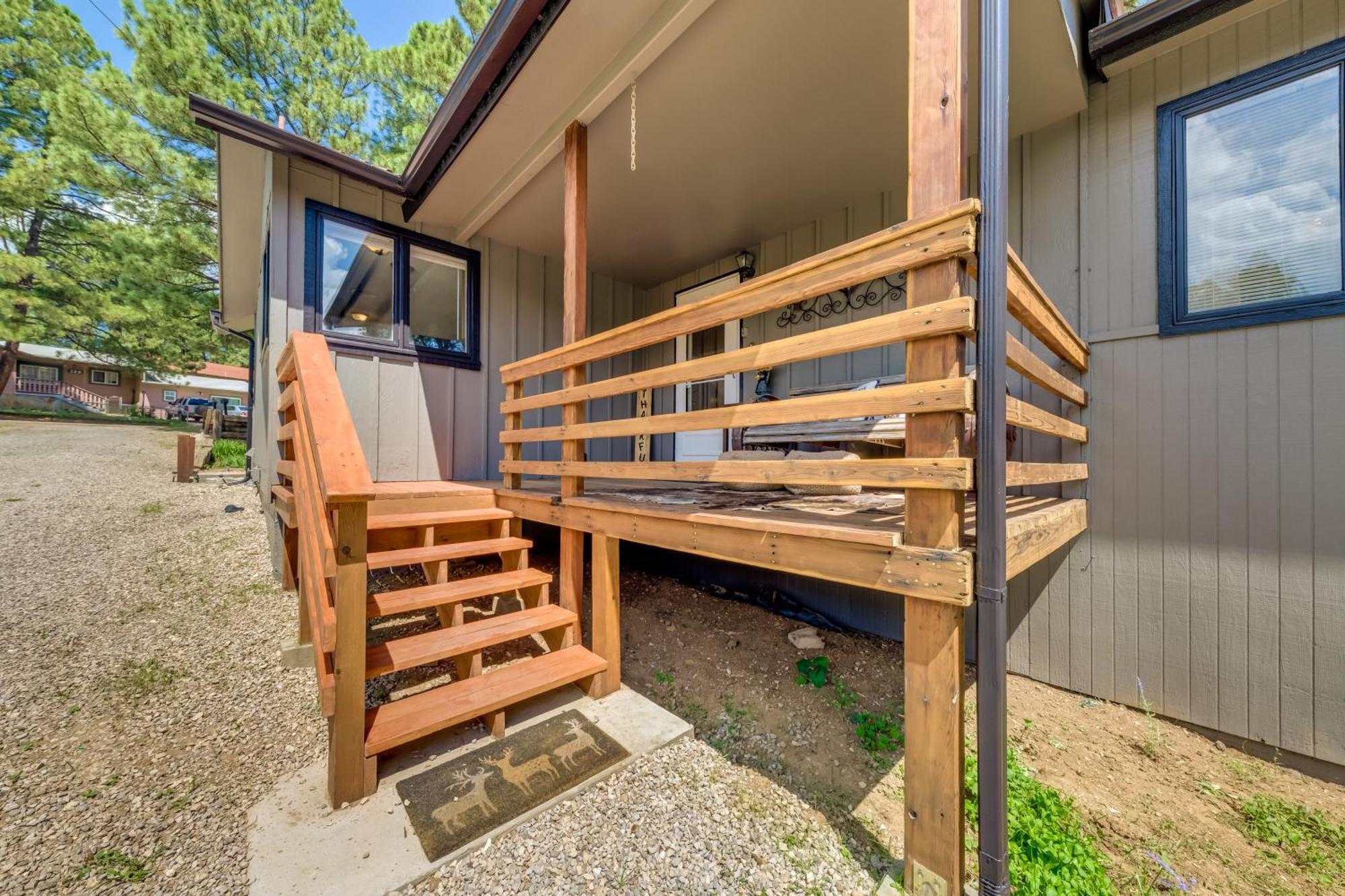 Ruidoso Home With Patio, Walk To Restaurants! Buitenkant foto